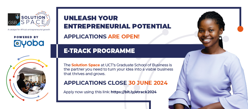 UCT GSB Solution Space e-Track Programme 2024