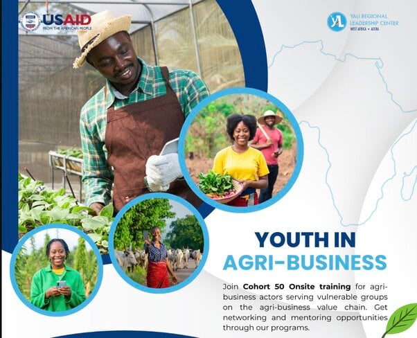 YALI RLC West Africa Emerging Leaders Program – Cohort 50 training in Agri-business