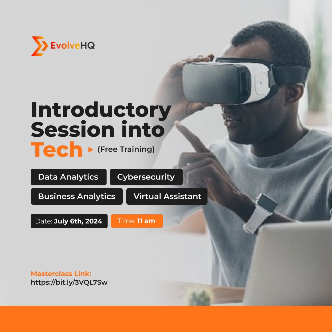 Start your tech journey; Learn, Innovate and Excel – EvolveHq