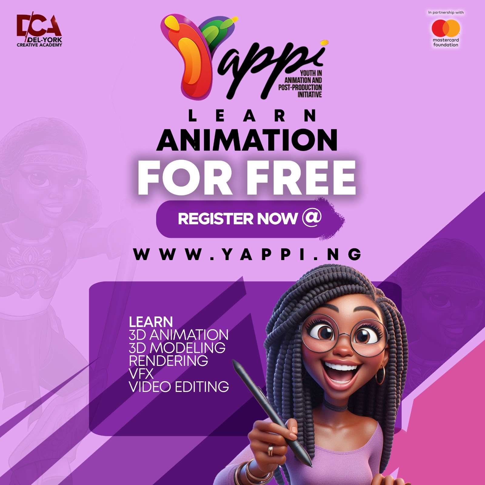Youth in Animation and Post Production Initiative (YAPPI) | Cohort 2