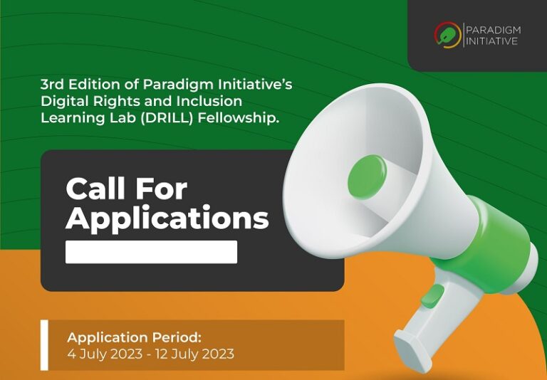 Digital Rights and Inclusion Learning Lab (DRILL) Fellowship 2024 | $1000 stipend